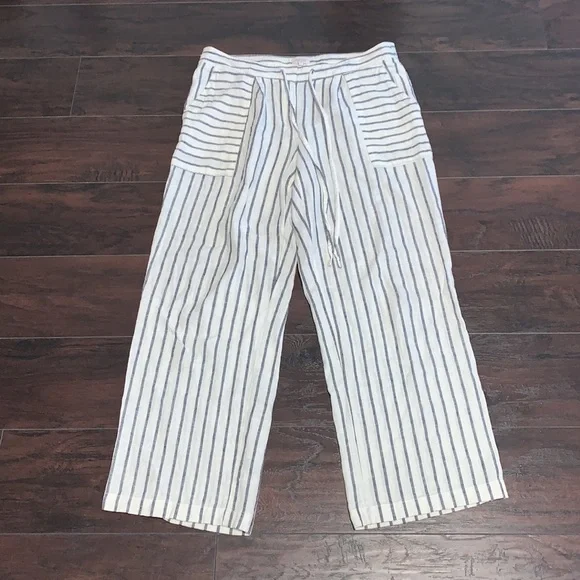 Linen and Viscose Pants by Laundry, sz 8. - Picture 2 of 10